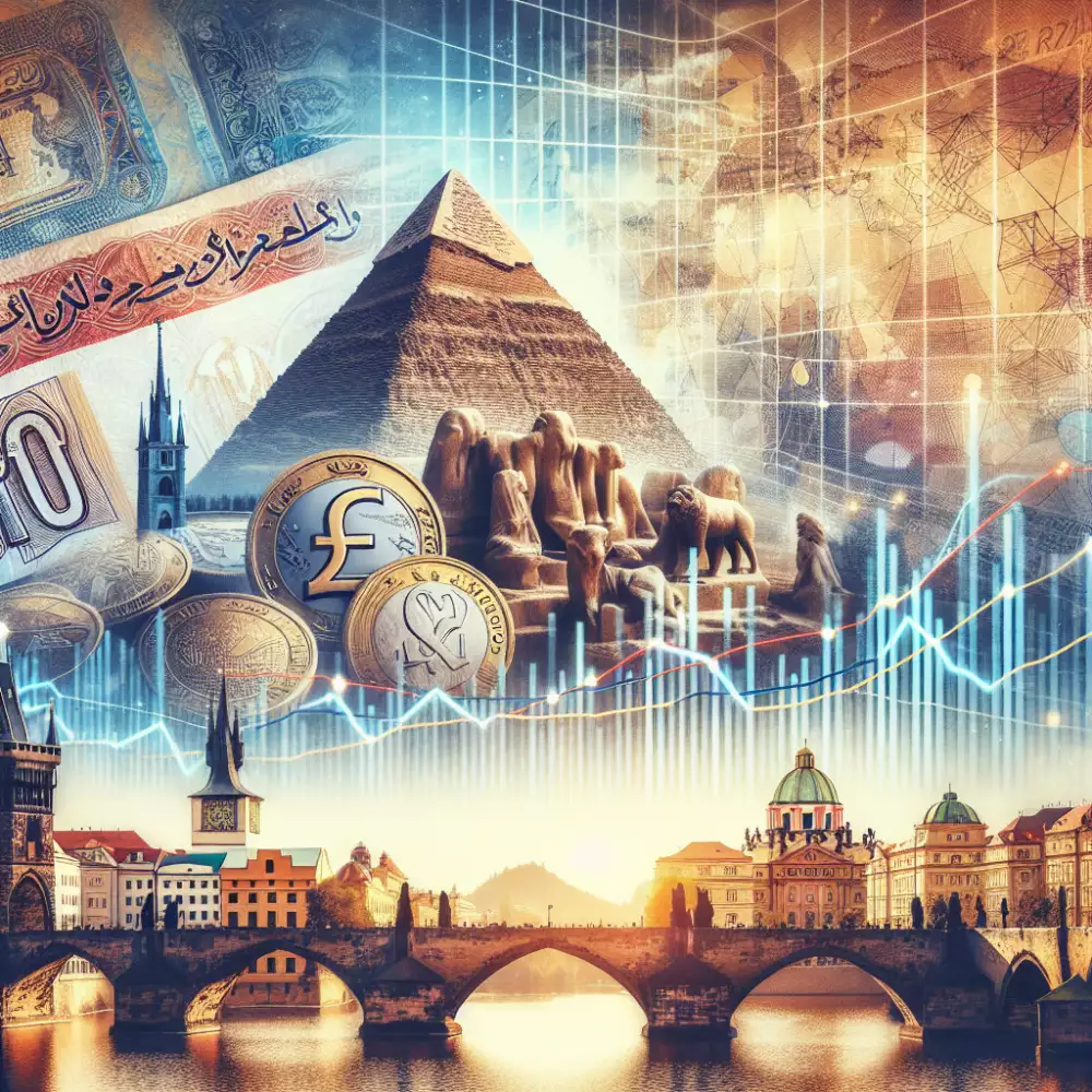 kurz egyptská libra czk