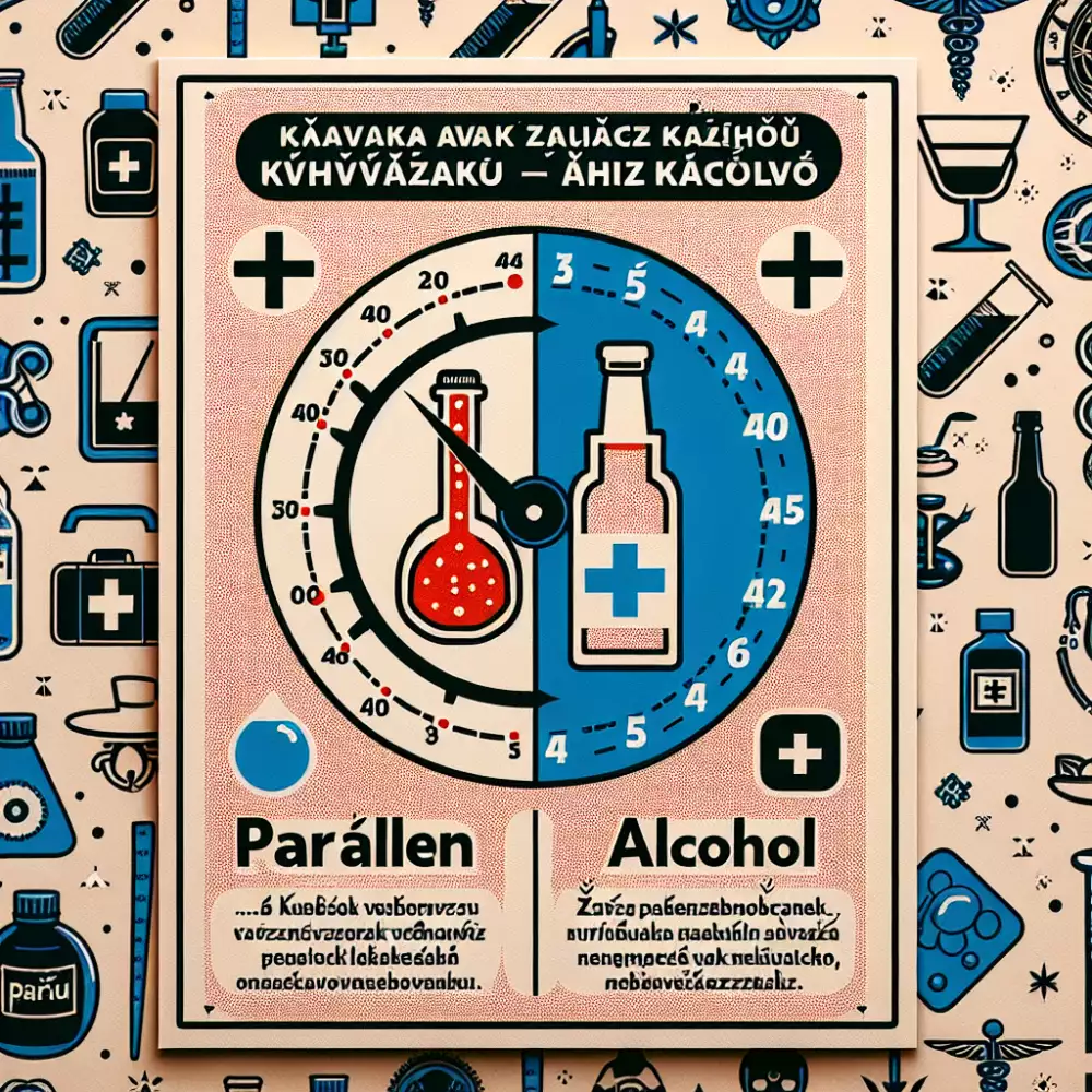 paralen alkohol odstup