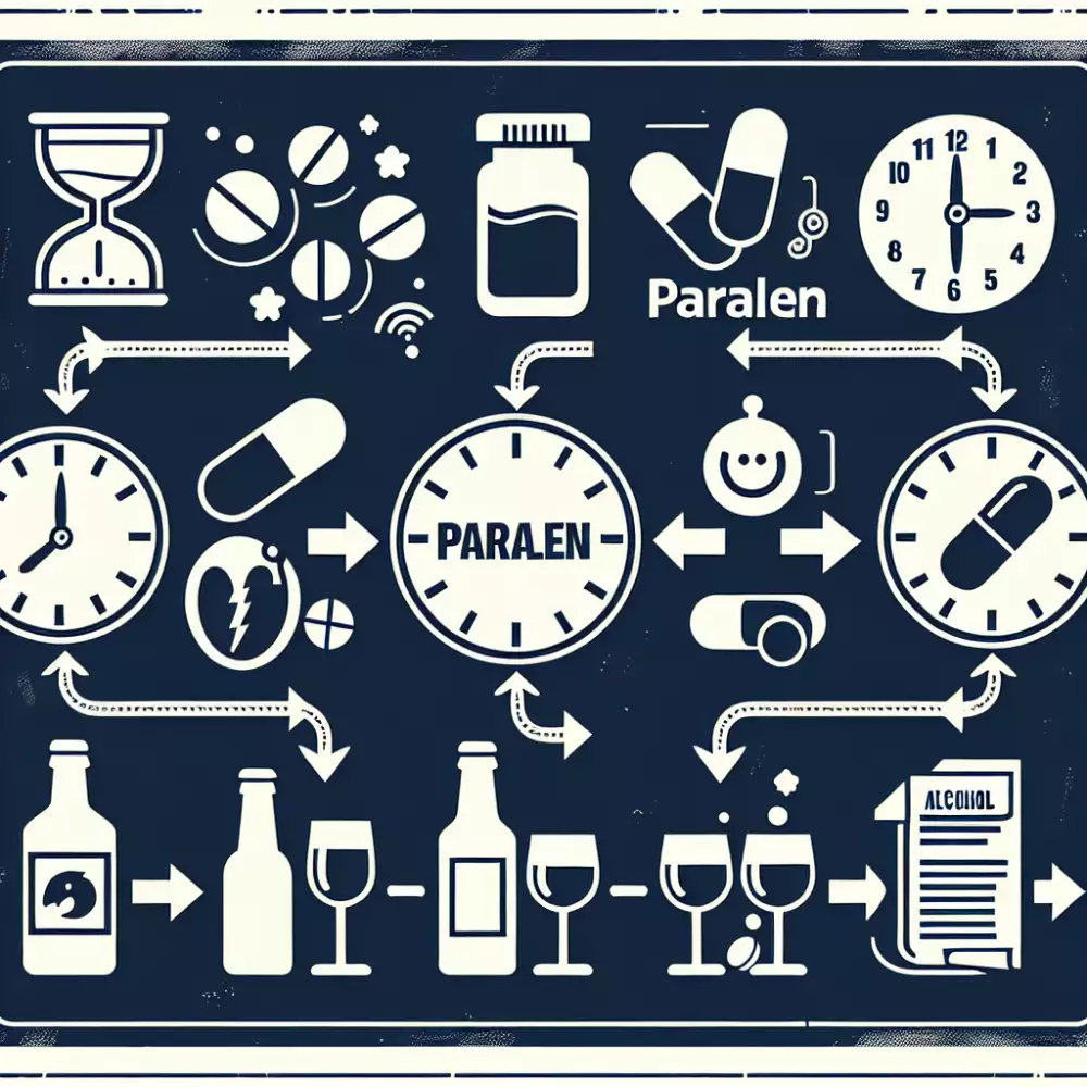 paralen alkohol odstup