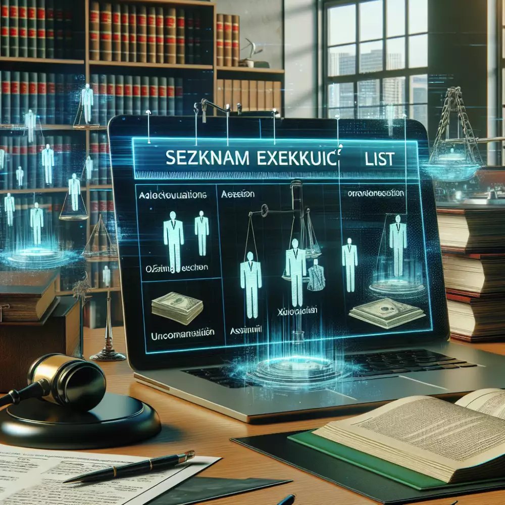 seznam exekucí