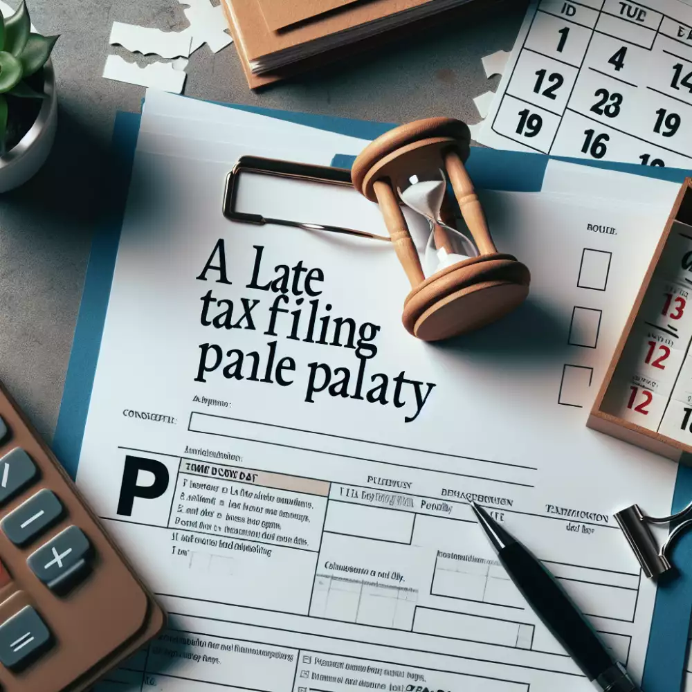 pokuta za pozdní podání daňového přiznání