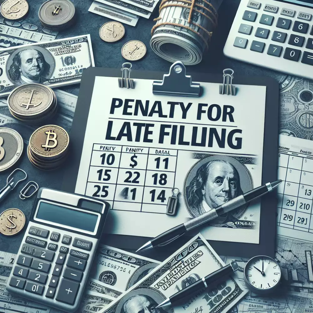 pokuta za pozdní podání daňového přiznání